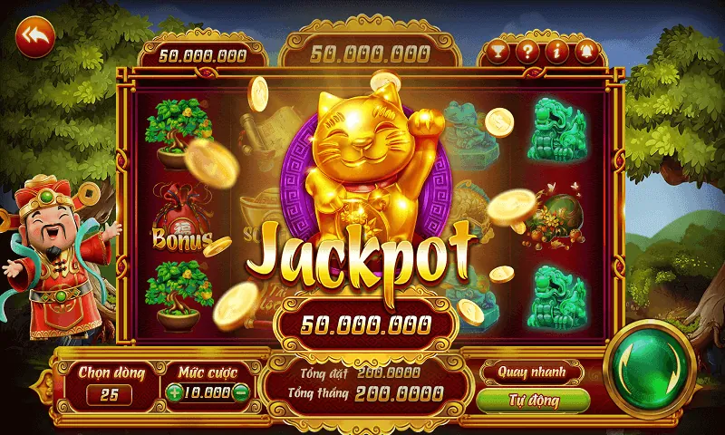 Máy nổ hũ với giải thưởng Jackpot khổng lồ đang chờ đợi