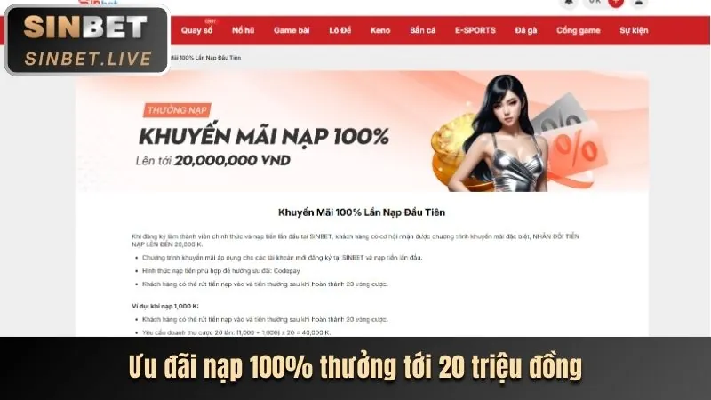 Hoàn trả hàng ngày helo888 giftcode